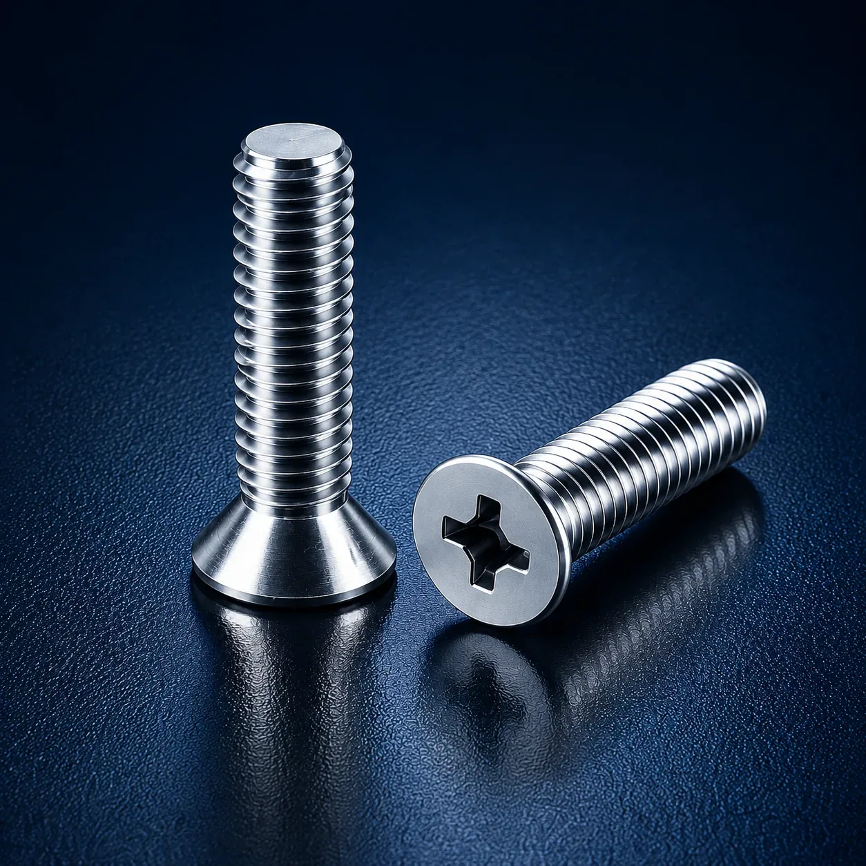 Machine screws for industrial assembly