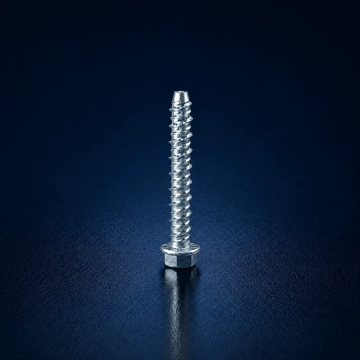Concrete screws for construction fastening