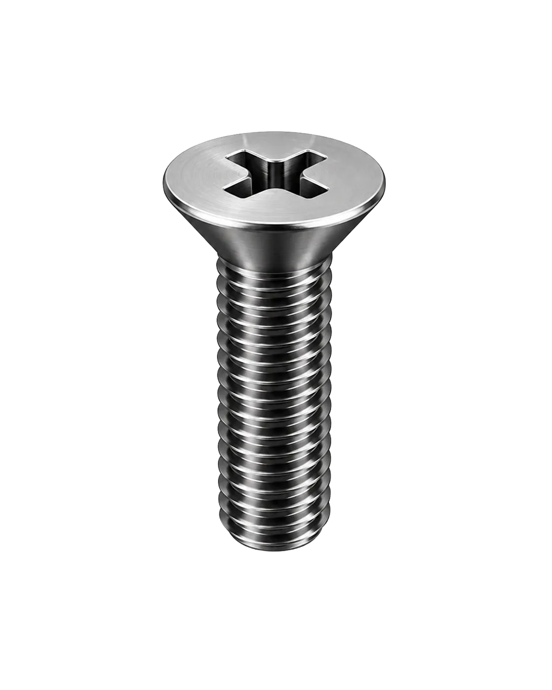 Countersunk machine screw detail