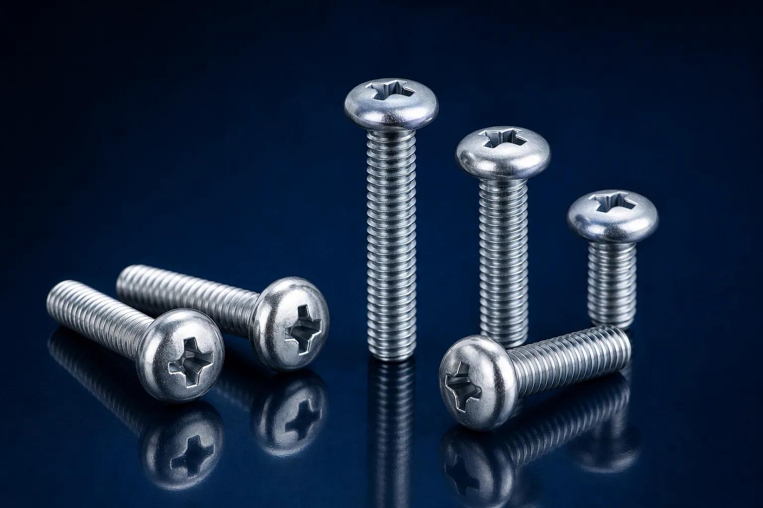 Pan head machine screws